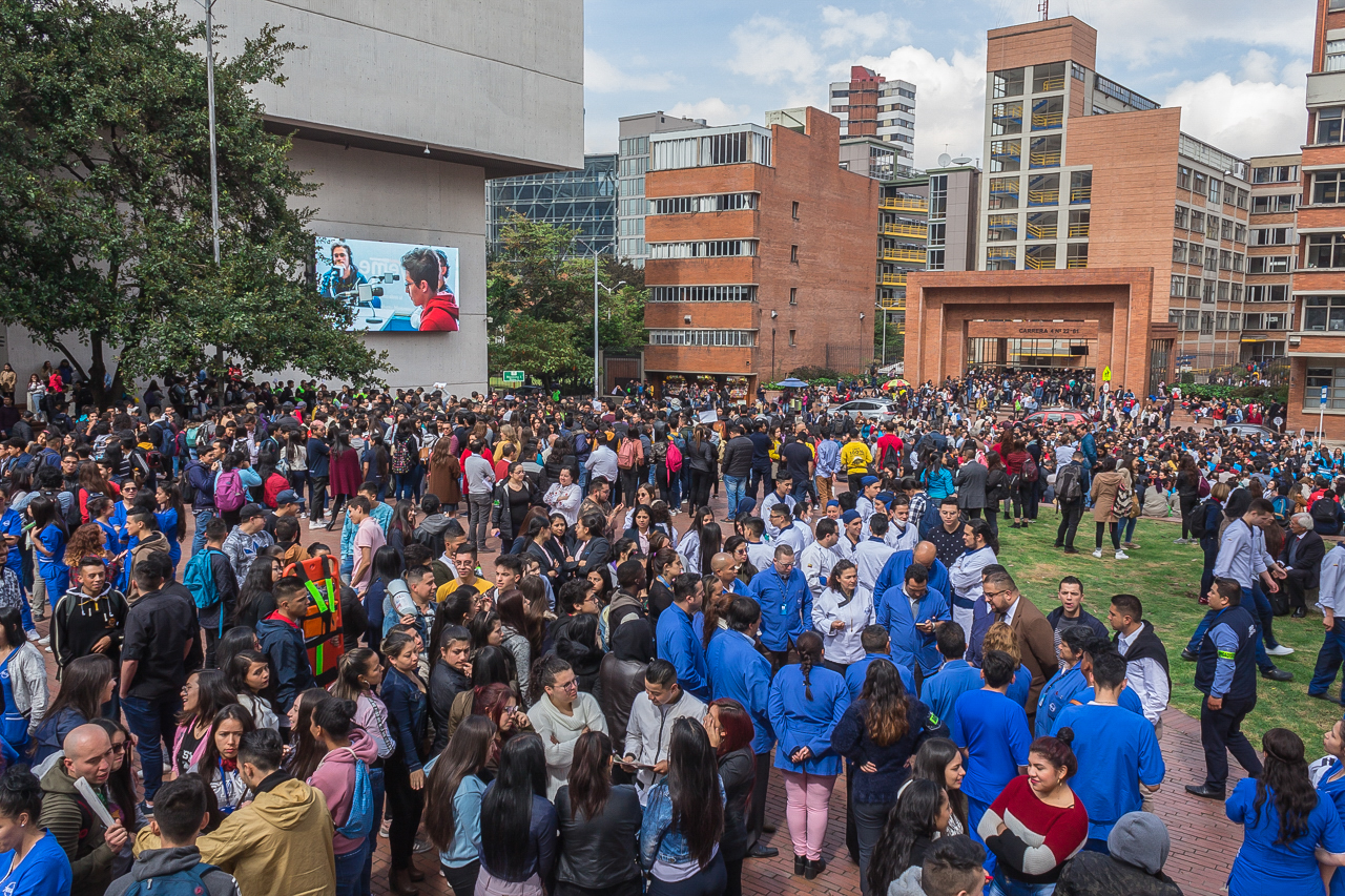 Imagen noticia Universidad Distrital se une al Simulacro de Evacuación 