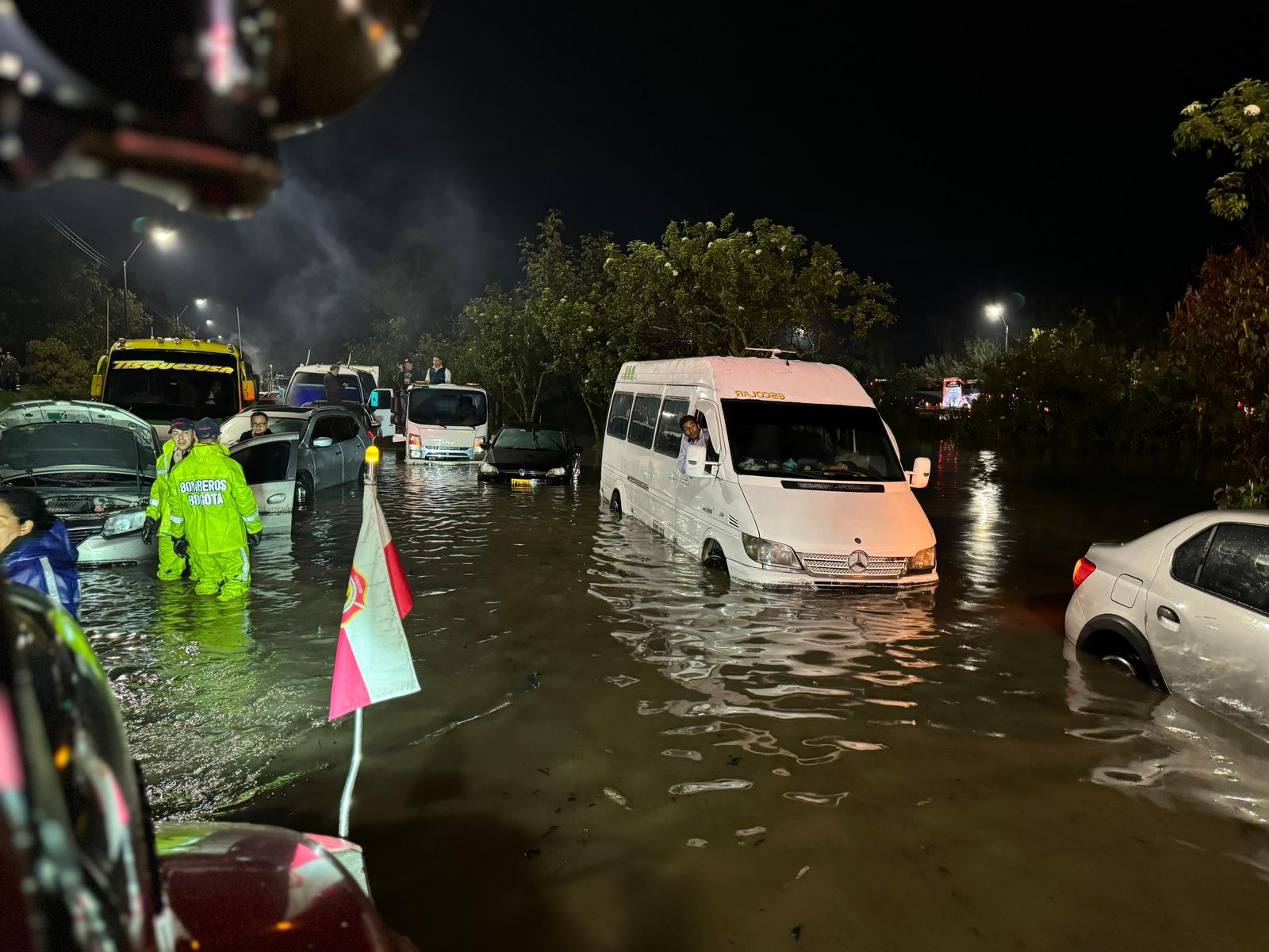 Imagen noticia Las lluvias de la capital generan caos en la movilidad